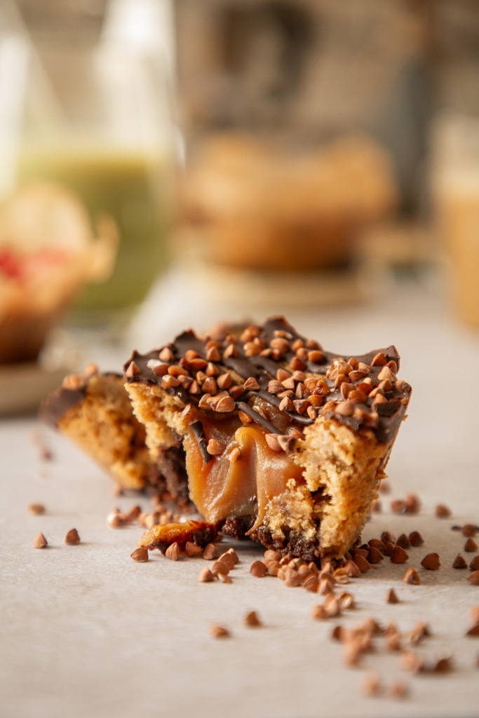 Brookie Caramel Sarrasin - Choc Noir 72%