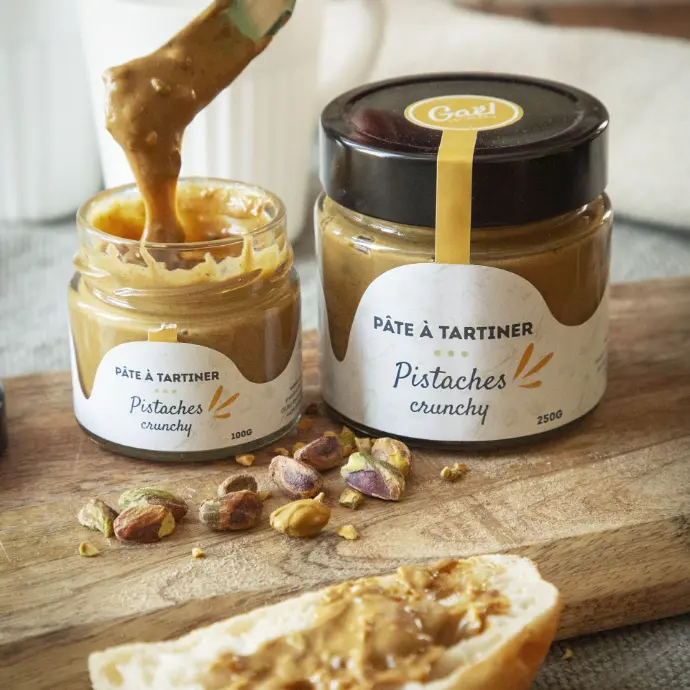 PÂTE À TARTINER- PISTACHES (100Gr)