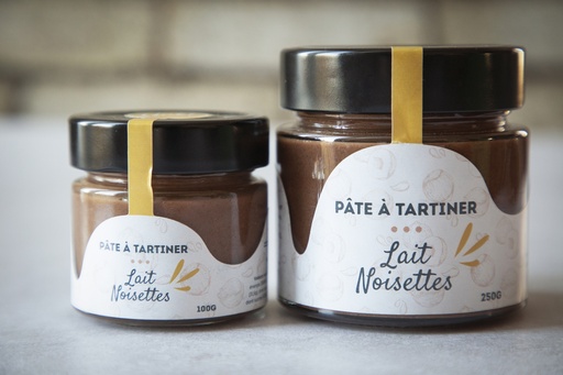 PÂTE À TARTINER - LAIT NOISETTES 
