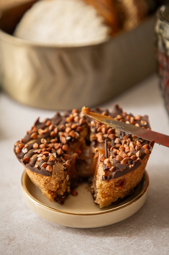 Brookie Caramel Sarrasin - Choc Noir 72%